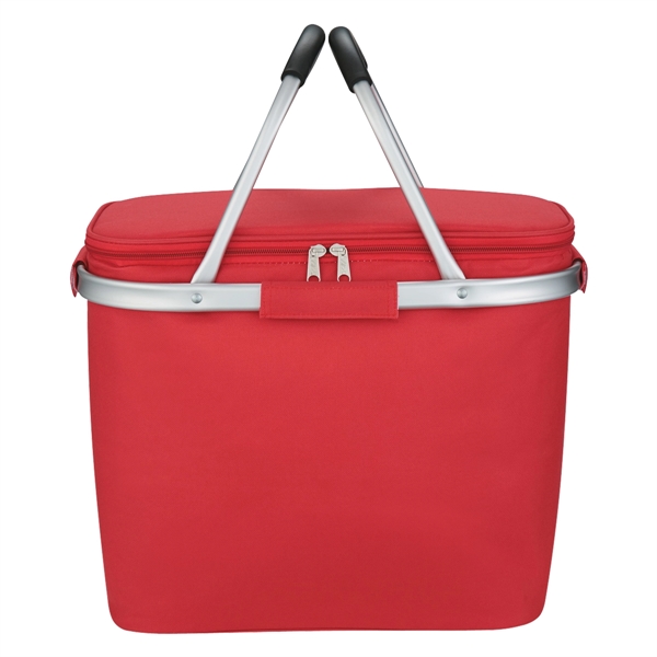 Picnic Fun Collapsible Kooler Basket - Picnic Fun Collapsible Kooler Basket - Image 7 of 9