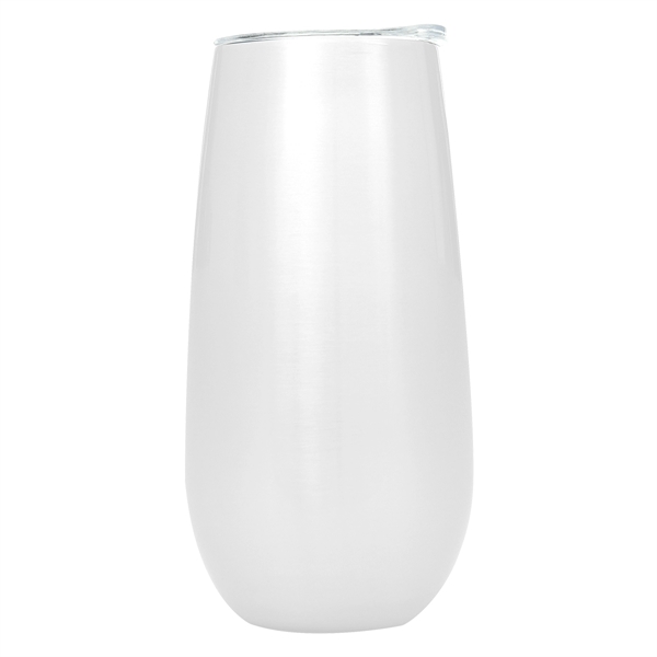 Printed Korabel Stemless Champagne Flutes (6 Oz.)