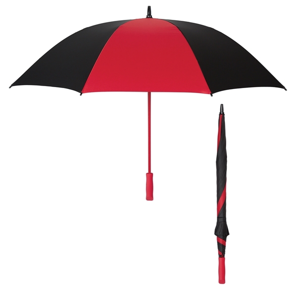 Colorful 60" Arc Golf Umbrella - Colorful 60" Arc Golf Umbrella - Image 8 of 13