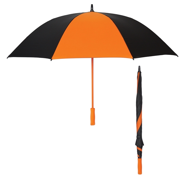 Colorful 60" Arc Golf Umbrella - Colorful 60" Arc Golf Umbrella - Image 10 of 13