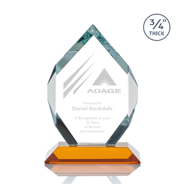 Custom Royal Diamond Award - Amber