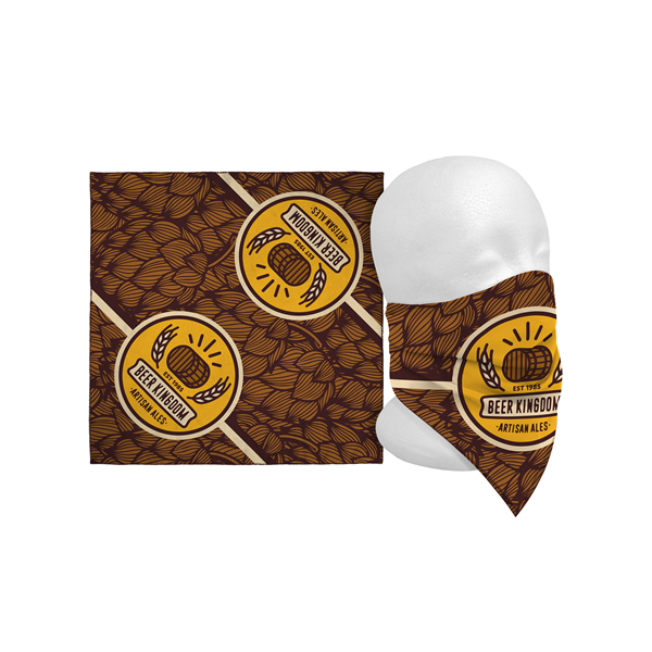 Full Color Square Bandana - Full Color Square Bandana - Image 2 of 6