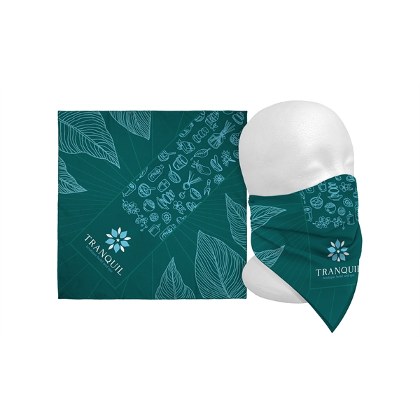 Full Color Square Bandana - Full Color Square Bandana - Image 6 of 6