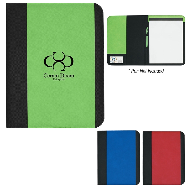 Non-Woven Large Padfolio - Non-Woven Large Padfolio - Image 0 of 10