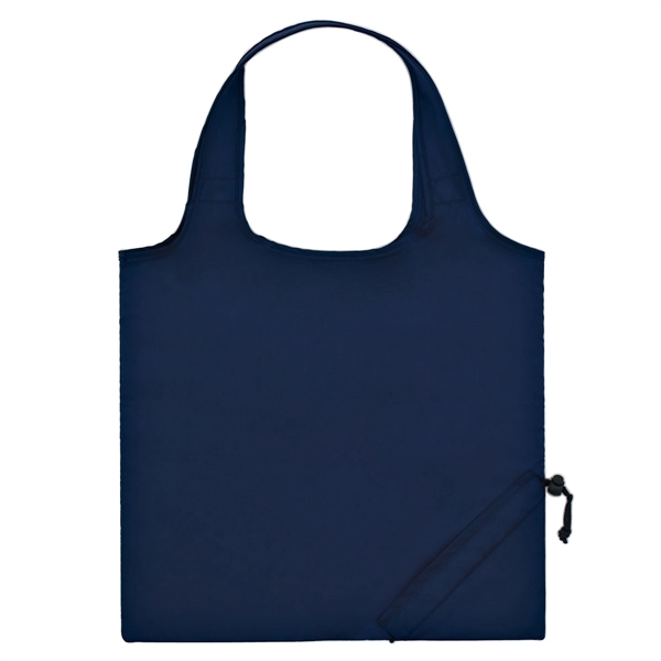 Foldable Drawstring Tote Bag - Foldable Drawstring Tote Bag - Image 6 of 17