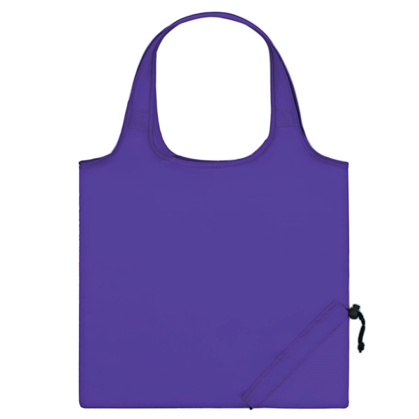 Foldable Drawstring Tote Bag - Foldable Drawstring Tote Bag - Image 10 of 17