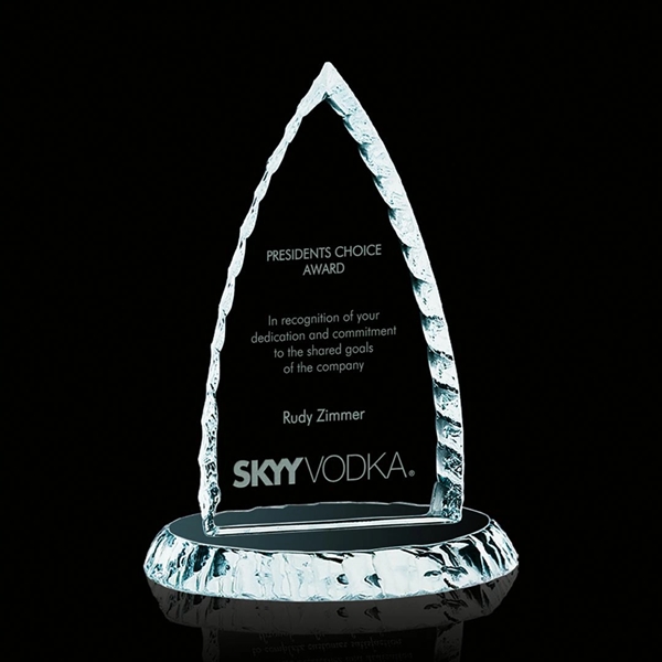 Custom Iceberg Bullet Award - Jade