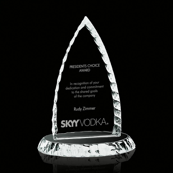 Custom Iceberg Bullet Award - Starfire