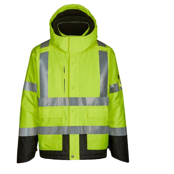 Max Apparel® Hi Vis Full Zip Hooded Sweatshirt - Max Apparel® Hi Vis Full Zip Hooded Sweatshirt - Image 0 of 1
