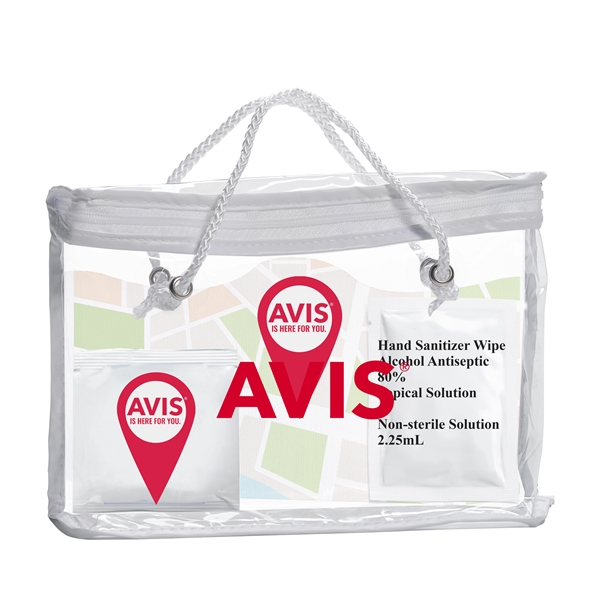 Custom Safe & Sanitized Kit - Top Line Tote