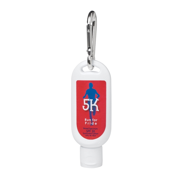 1.8 Oz. SPF 30 Sunscreen With Carabiner - 1.8 Oz. SPF 30 Sunscreen With Carabiner - Image 3 of 4