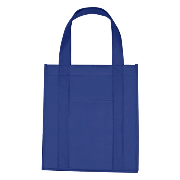 Matte Laminated Non-Woven Shopper Tote Bag - Matte Laminated Non-Woven Shopper Tote Bag - Image 13 of 16