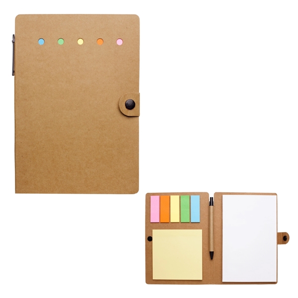 Large Snap Notebook With Desk Essentials - Large Snap Notebook With Desk Essentials - Image 2 of 4