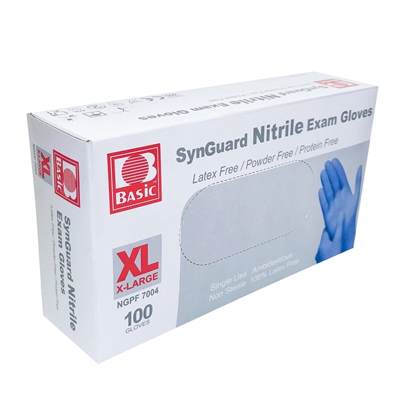 Disposable Powder-free Nitrile Exam Gloves Box/100 - Disposable Powder-free Nitrile Exam Gloves Box/100 - Image 2 of 5