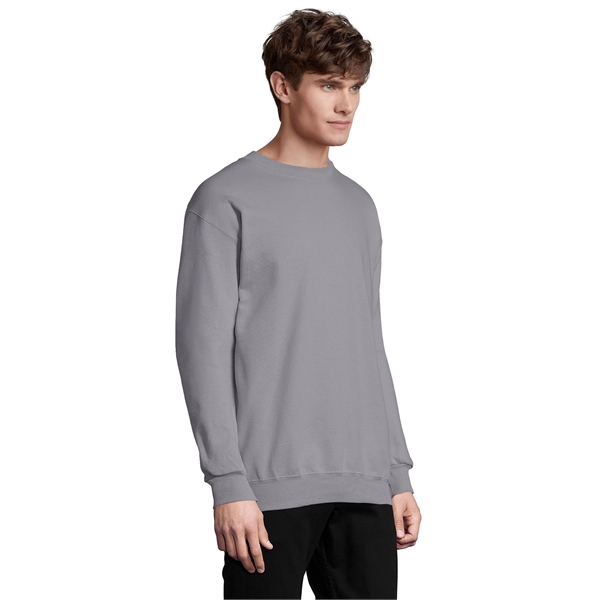 Hanes Adult Ultimate Cotton® 90/10 Fleece Crew - Hanes Adult Ultimate Cotton® 90/10 Fleece Crew - Image 35 of 125