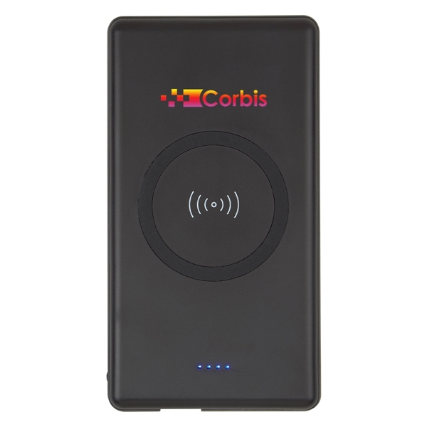 UL Listed Wireless Charger Power Bank Combo Plum Grove