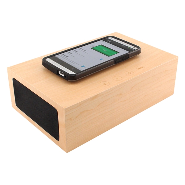 Custom BlueSequoia Alarm Clock with Qi Charging Station and Wire...