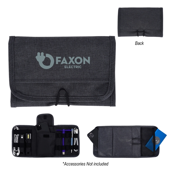 Custom Tech Savvy Travel Bag
