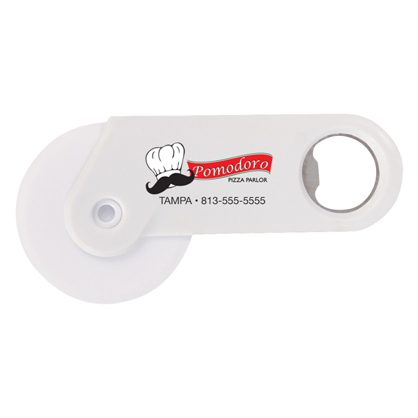 Pizza Cutter With Bottle Opener - Pizza Cutter With Bottle Opener - Image 11 of 12