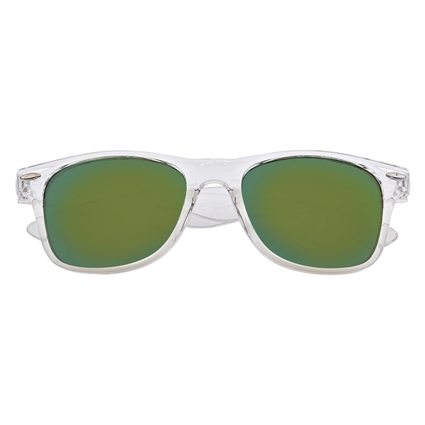 Crystalline Mirrored Malibu Sunglasses - Crystalline Mirrored Malibu Sunglasses - Image 6 of 21