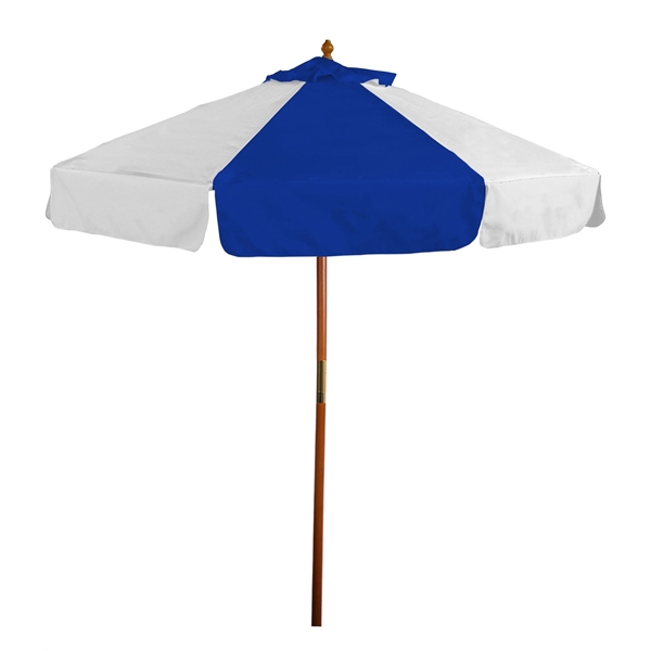 7' Market Umbrella with Valances - 7' Market Umbrella with Valances - Image 6 of 7