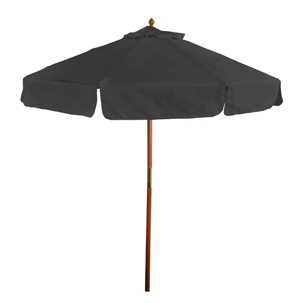 7' Market Umbrella with Valances - 7' Market Umbrella with Valances - Image 0 of 7