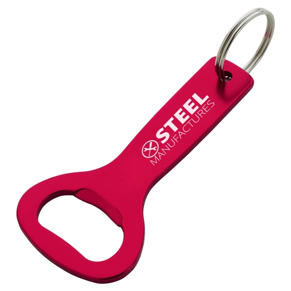 Aluminum Bottle Opener Key Ring - Aluminum Bottle Opener Key Ring - Image 10 of 12