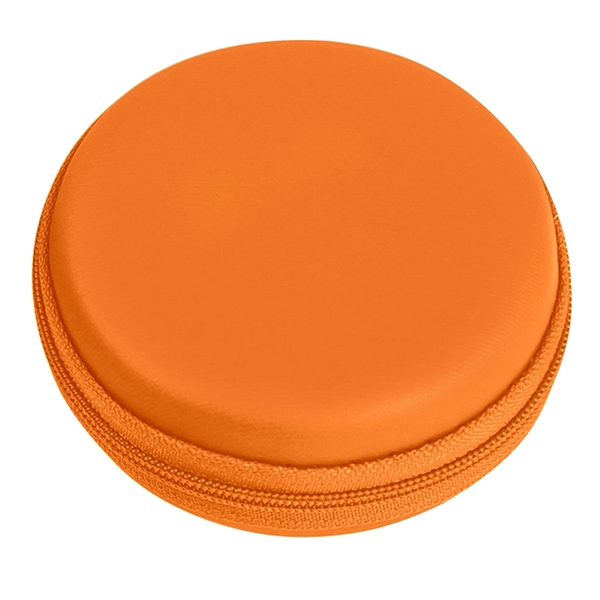 Round Zippered Electronics Travel Case - Round Zippered Electronics Travel Case - Image 18 of 21