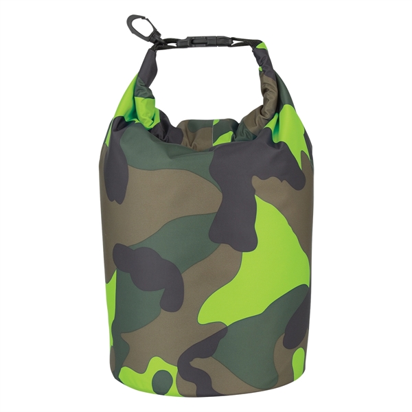 Camo Waterproof Dry Bag - Camo Waterproof Dry Bag - Image 1 of 12