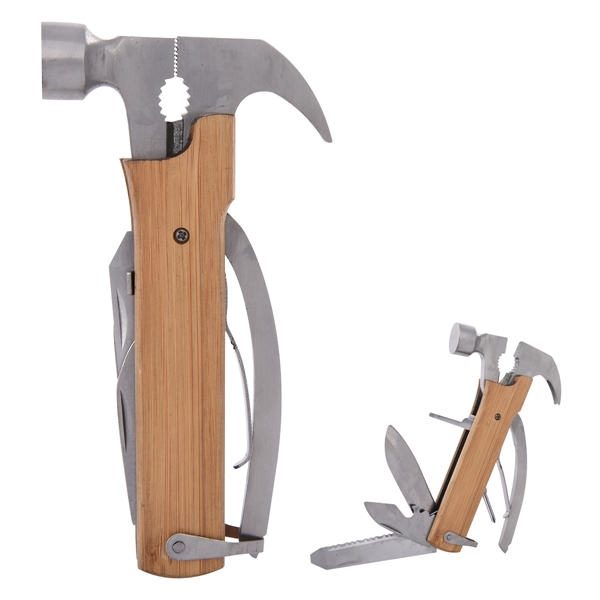 12-IN-1 MULTI-FUNCTIONAL WOOD HAMMER - 12-IN-1 MULTI-FUNCTIONAL WOOD HAMMER - Image 3 of 4