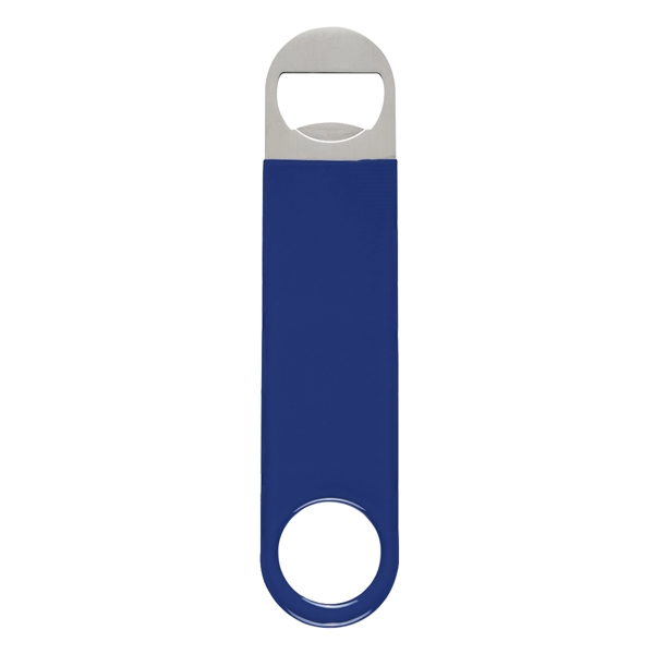 Large Vinyl Coated Stainless Steel Bottle Opener - Large Vinyl Coated Stainless Steel Bottle Opener - Image 4 of 12
