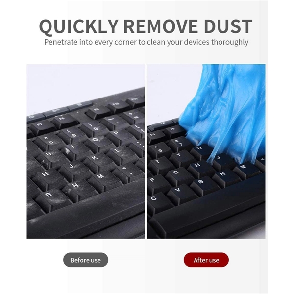 5.6 Oz Car Keyboard Cleaner Dust Cleaning Gel - 5.6 Oz Car Keyboard Cleaner Dust Cleaning Gel - Image 2 of 11