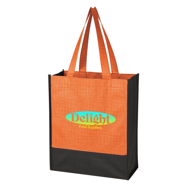 Crosshatch Mini Non-Woven Tote Bag - Crosshatch Mini Non-Woven Tote Bag - Image 12 of 25