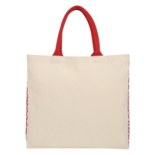 Catalina Cotton Canvas Tote Bag - Catalina Cotton Canvas Tote Bag - Image 10 of 10