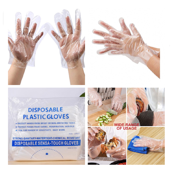 Plastic Foodgrad PE Protective Disposable Gloves - Plastic Foodgrad PE Protective Disposable Gloves - Image 0 of 0