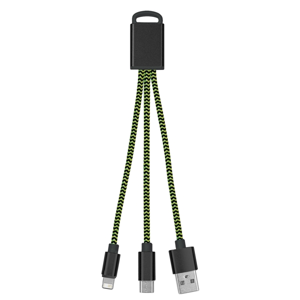 3-In-1 Braided Charging Buddy - 3-In-1 Braided Charging Buddy - Image 42 of 48