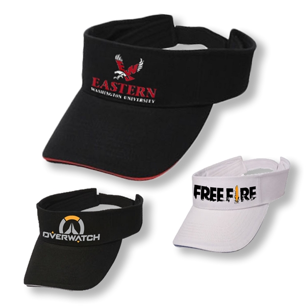 Classic Sandwich Visor w/ Custom Imprint - Classic Sandwich Visor w/ Custom Imprint - Image 0 of 3