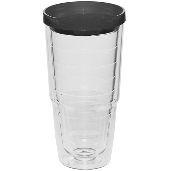 24 oz Double Wall Acrylic Tumbler w/ Custom Logo Spill Proof