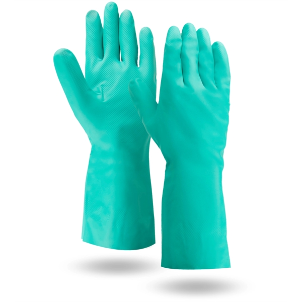 Green Chemical Gloves - Green Chemical Gloves - Image 3 of 3
