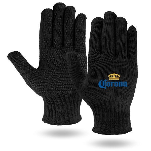 Black Knit Freezer Gloves - Black Knit Freezer Gloves - Image 0 of 1