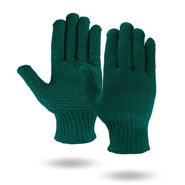 Green Knit Freezer Gloves - Green Knit Freezer Gloves - Image 1 of 1