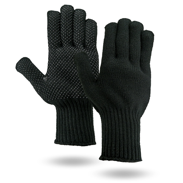 Extra Warm Black Knit Freezer Gloves - Extra Warm Black Knit Freezer Gloves - Image 1 of 1