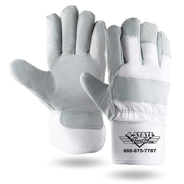 Winter Lined Waterproof Leather Palm Gloves - Winter Lined Waterproof Leather Palm Gloves - Image 0 of 5