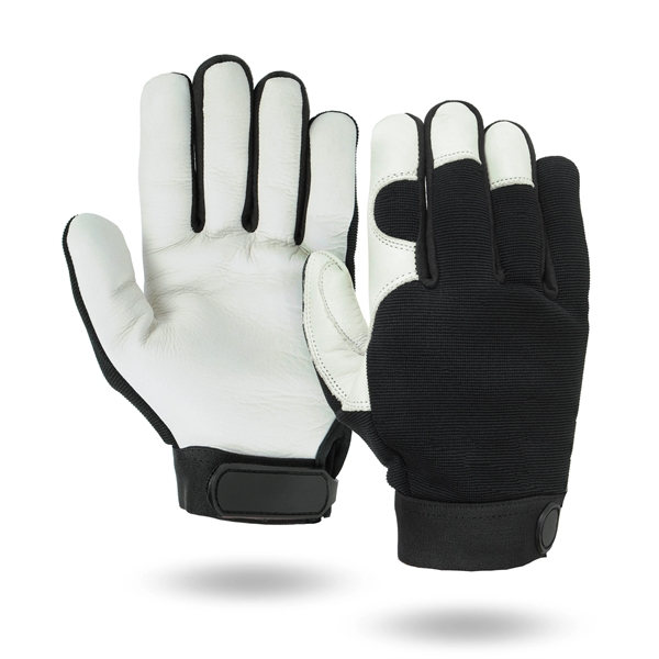 Buffalo Leather Mechanics Gloves - Buffalo Leather Mechanics Gloves - Image 2 of 5