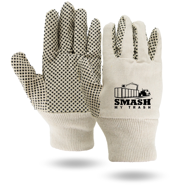 Canvas Gloves with Grip Dots - Canvas Gloves with Grip Dots - Image 0 of 1