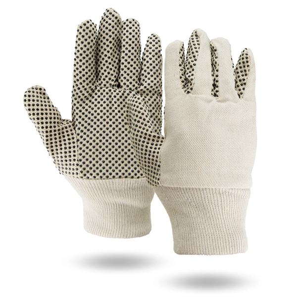 Canvas Gloves with Grip Dots - Canvas Gloves with Grip Dots - Image 1 of 1