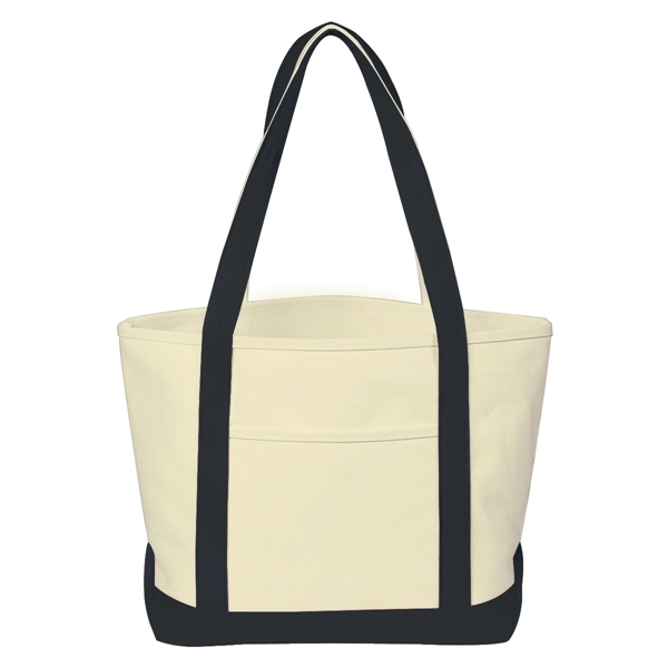 Medium Starboard Cotton Canvas Tote Bag - Medium Starboard Cotton Canvas Tote Bag - Image 1 of 36