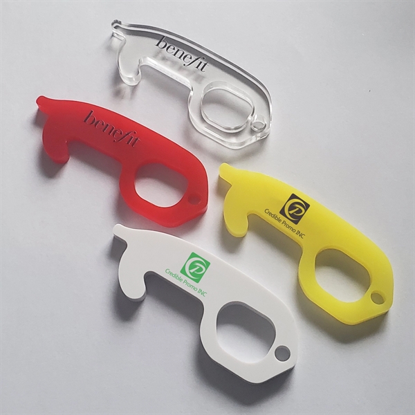 Full Color PPE No Touch Hygiene Door Opener Tool - Acrylic - Full Color PPE No Touch Hygiene Door Opener Tool - Acrylic - Image 5 of 9