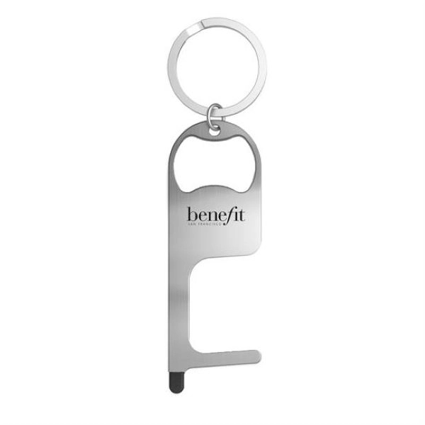 Stainless Steel No Touch Tool With Stylus And Bottle Opener - Stainless Steel No Touch Tool With Stylus And Bottle Opener - Image 7 of 7