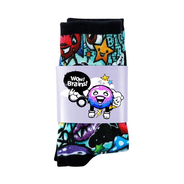 Custom Classic Business Style Sock - Digital Sublimation - Custom Classic Business Style Sock - Digital Sublimation - Image 2 of 3